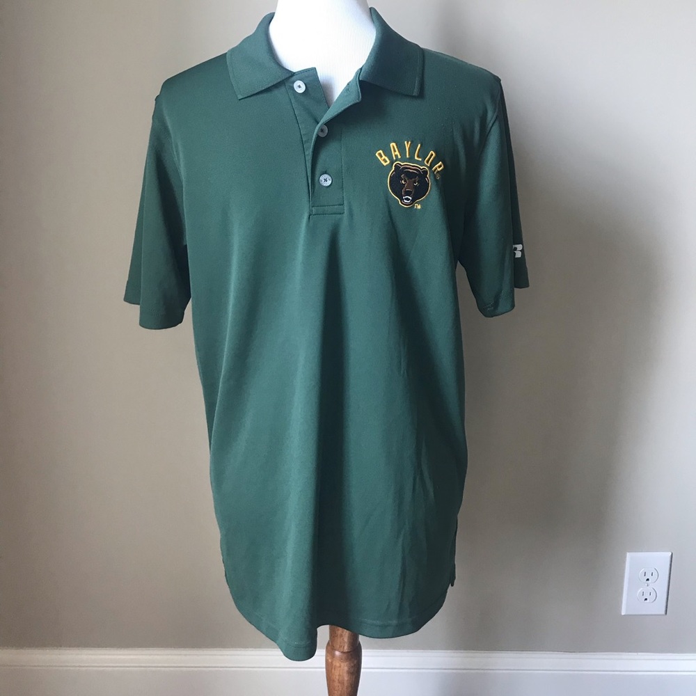 Baylor Bears green polo shirt - great condition